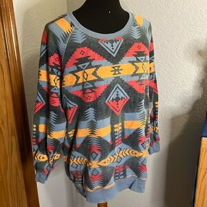 Men’s Ralph Lauren Denim and Supply Aztec Print Sweatshirt